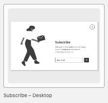 Subscribe - Desktop